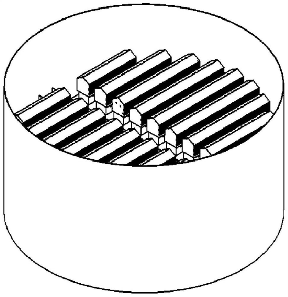 A gas lift device for high-efficiency separation of absorption liquid applied to a graded absorption tower