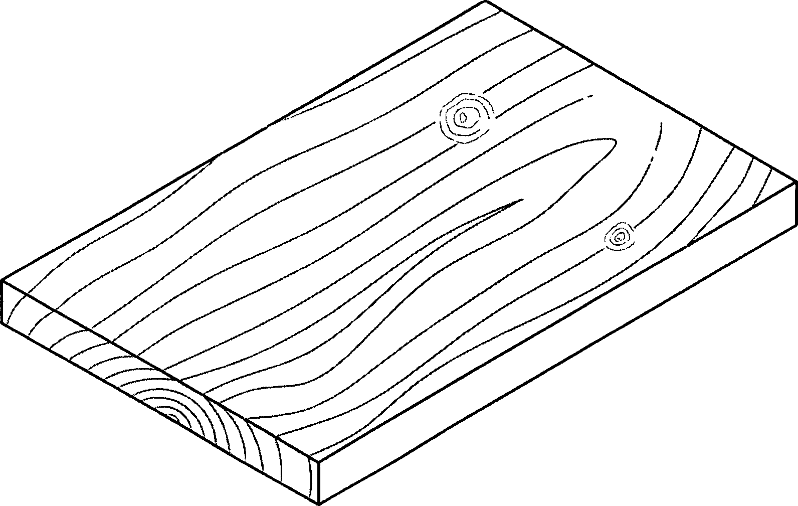 Manufacturing method of plane baked vein board