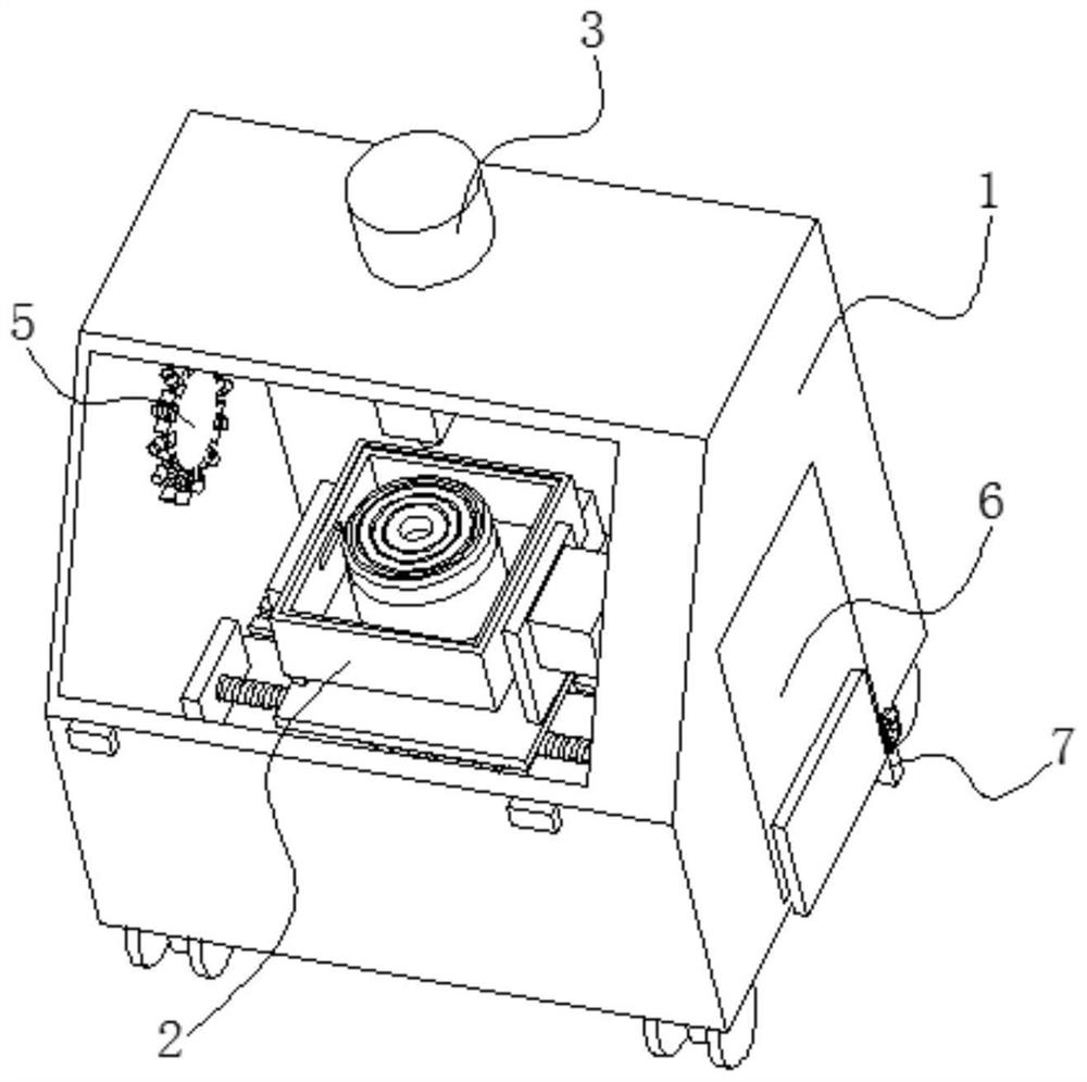 A small batch processing machine tool for plastic workpieces