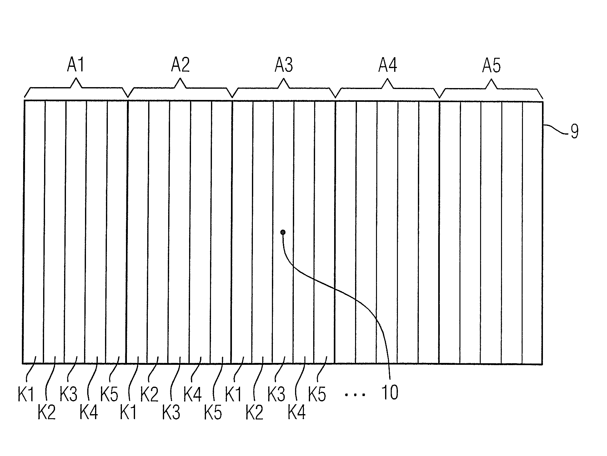 Method and magnetic resonance scanner for acquiring a magnetic resonance data set