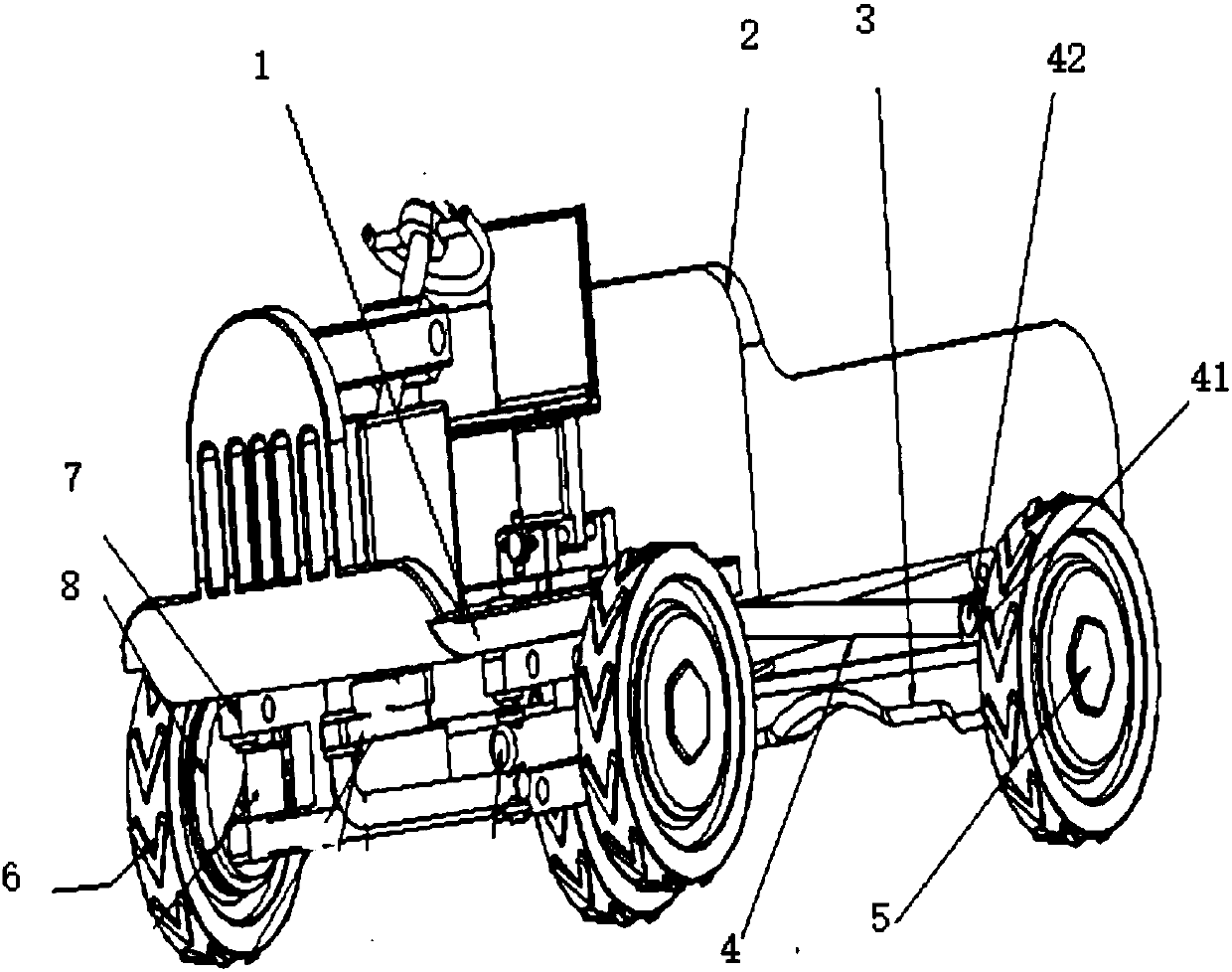 Novel cargo transport car structure