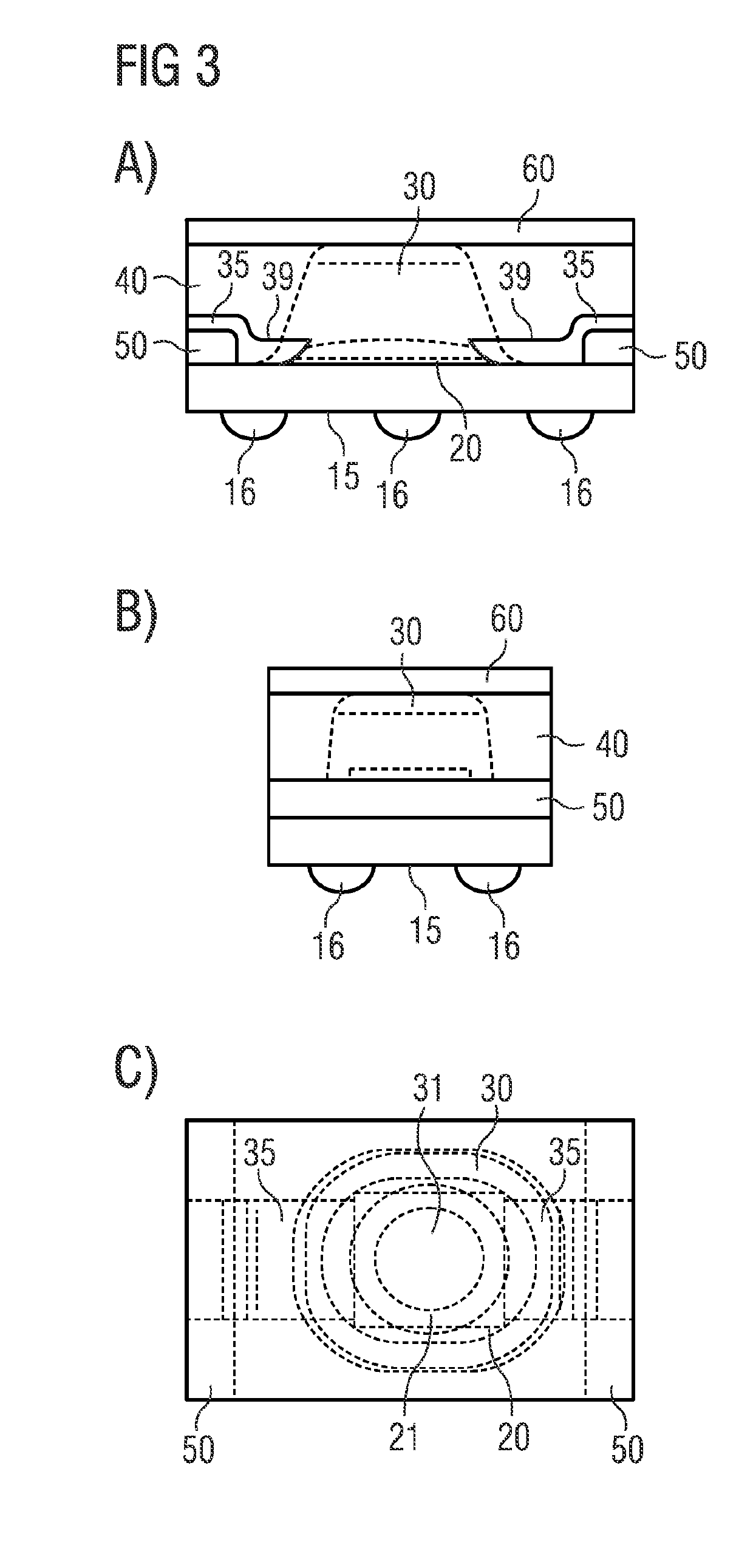 Method of producing an optical sensor at wafer-level and optical sensor