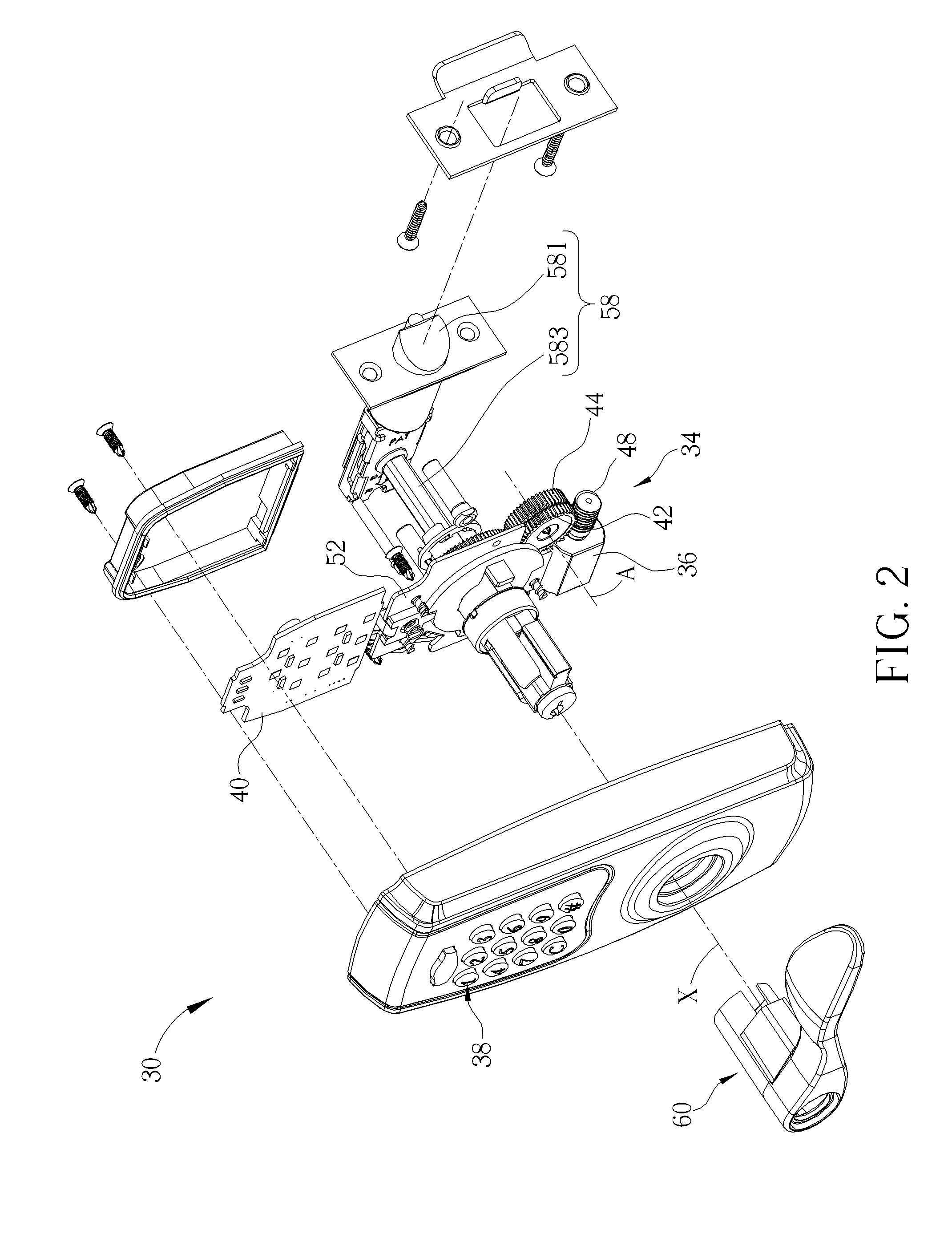 Transmission mechanism adapted to an electro-mechanical lock and electro-mechanical lock therewith