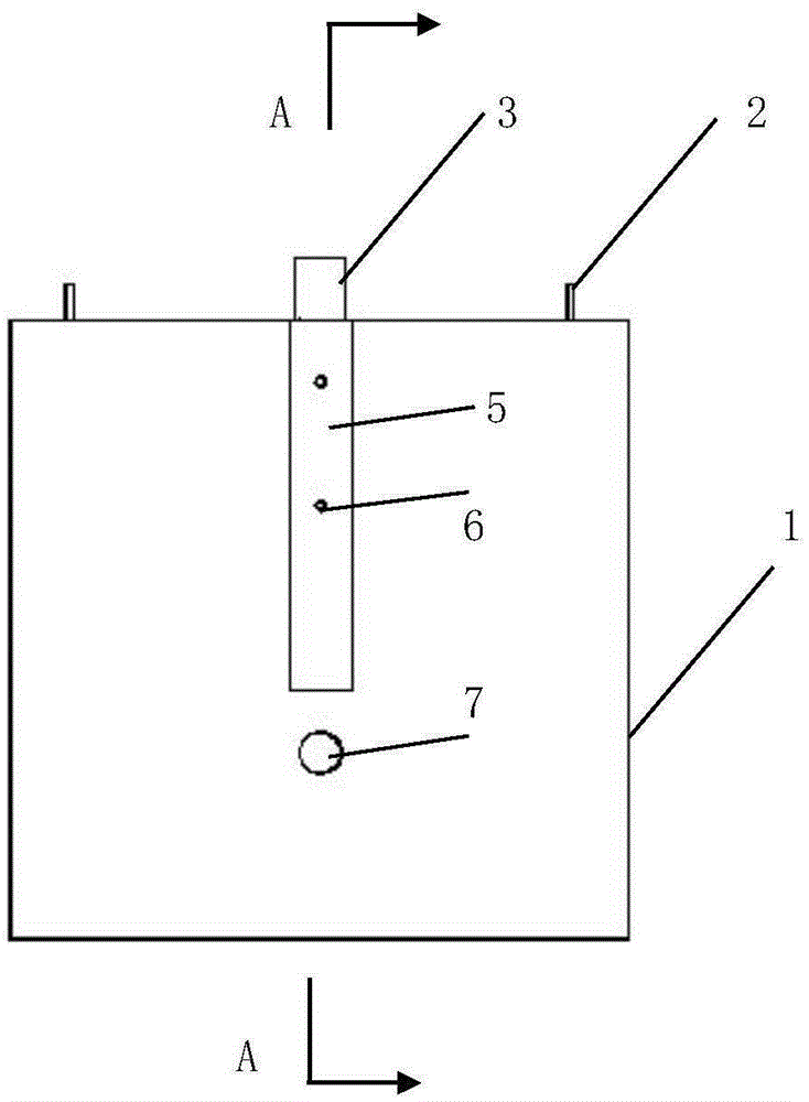 Manufacturing method for road isolating greening groove