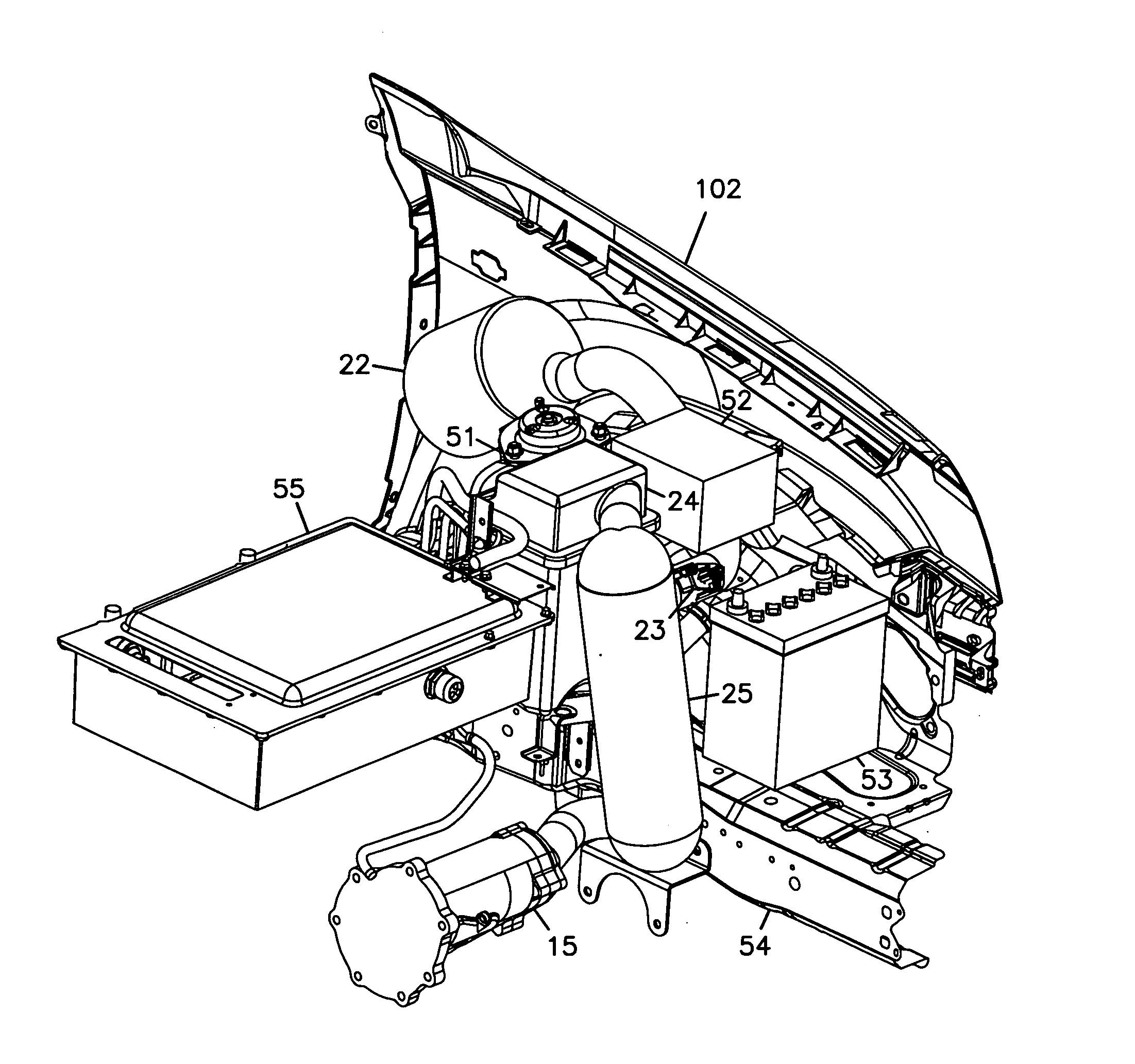 Air filtration system for fuel cell systems