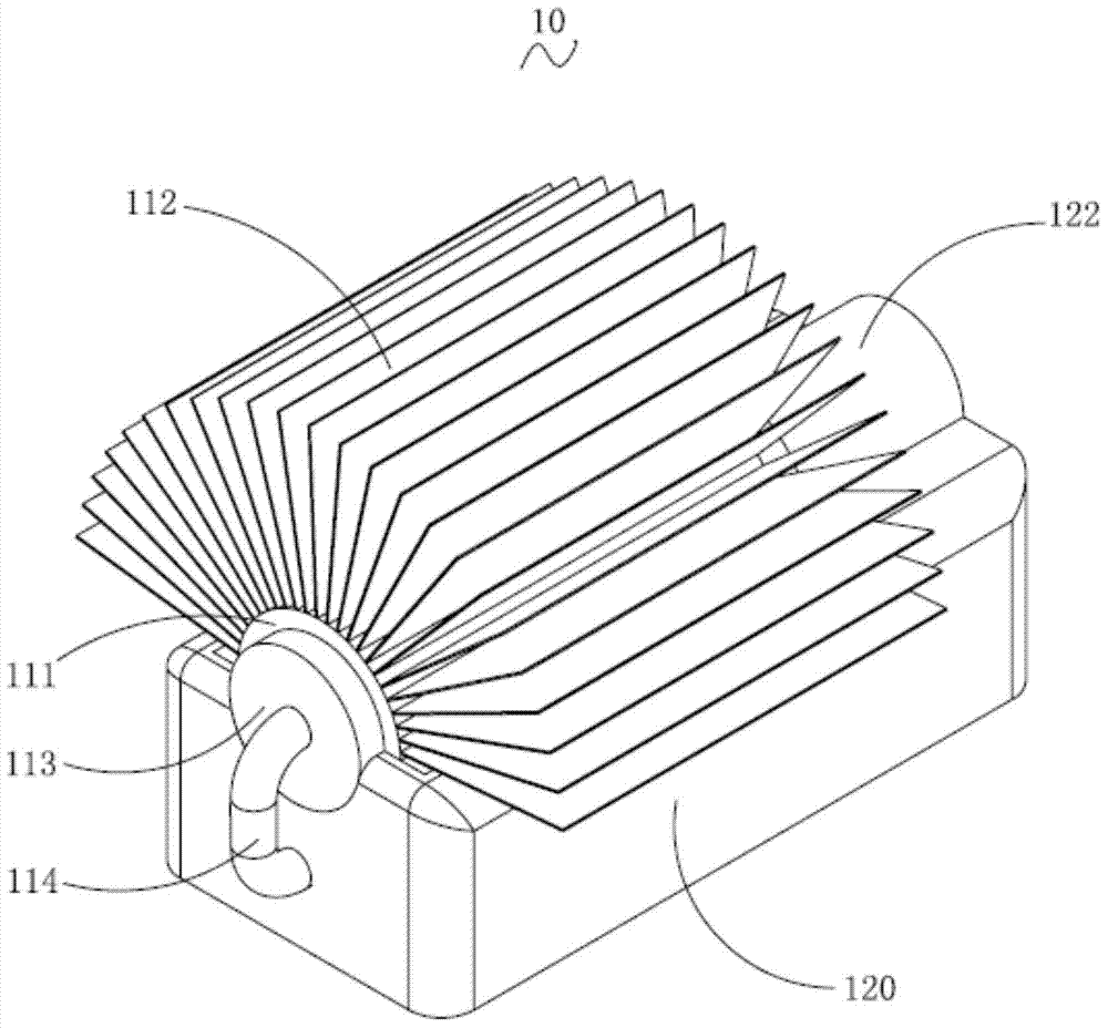 Windproof radiator