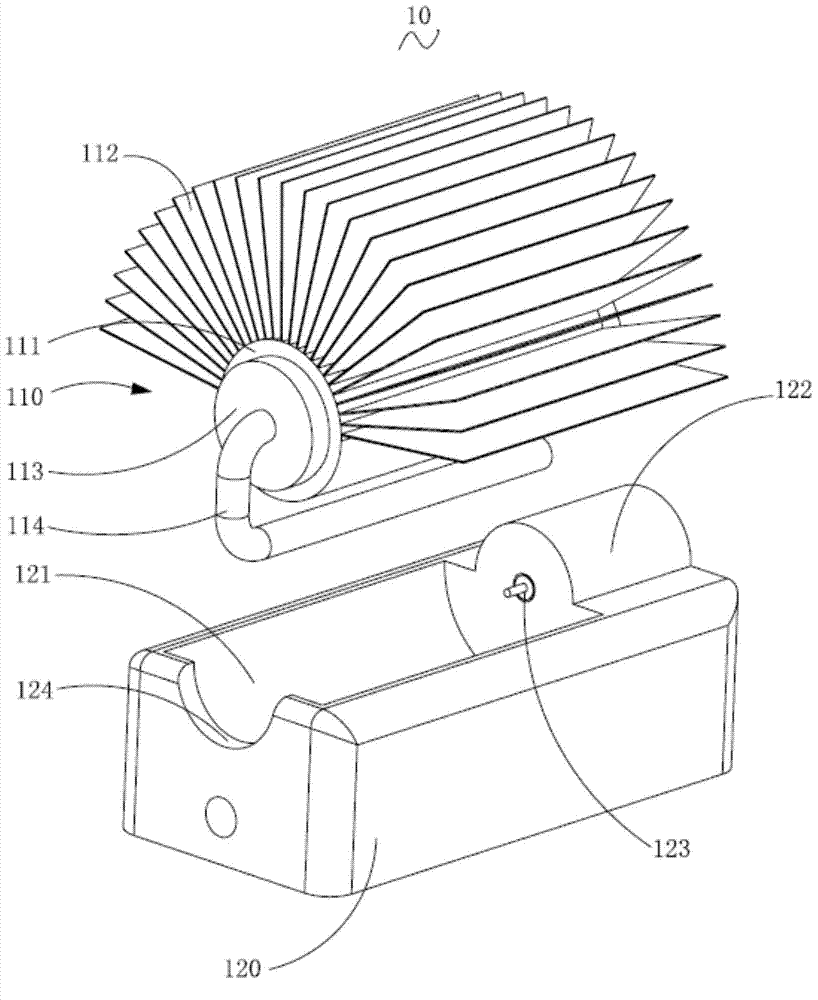 Windproof radiator