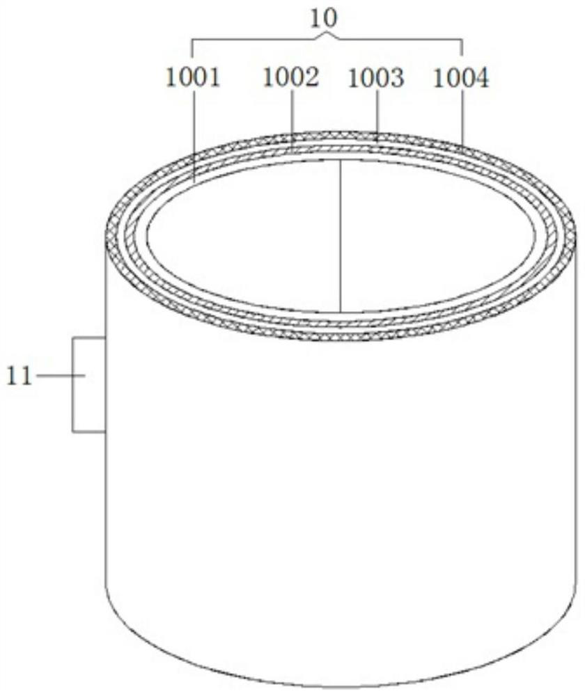 A shielding device for a digital anti-Compton high-purity germanium spectrometer and a method for using the same