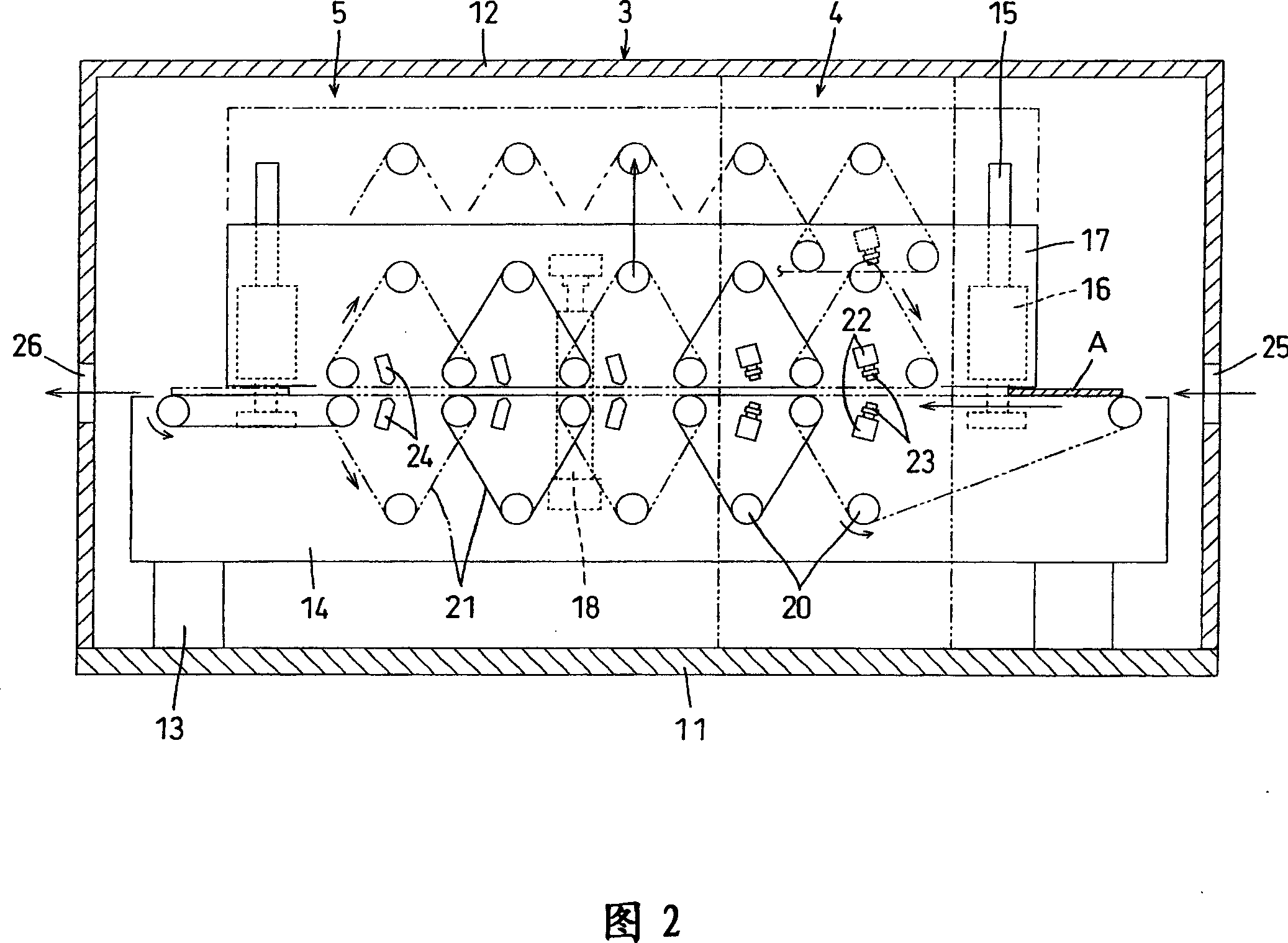 Substrate convey method and device