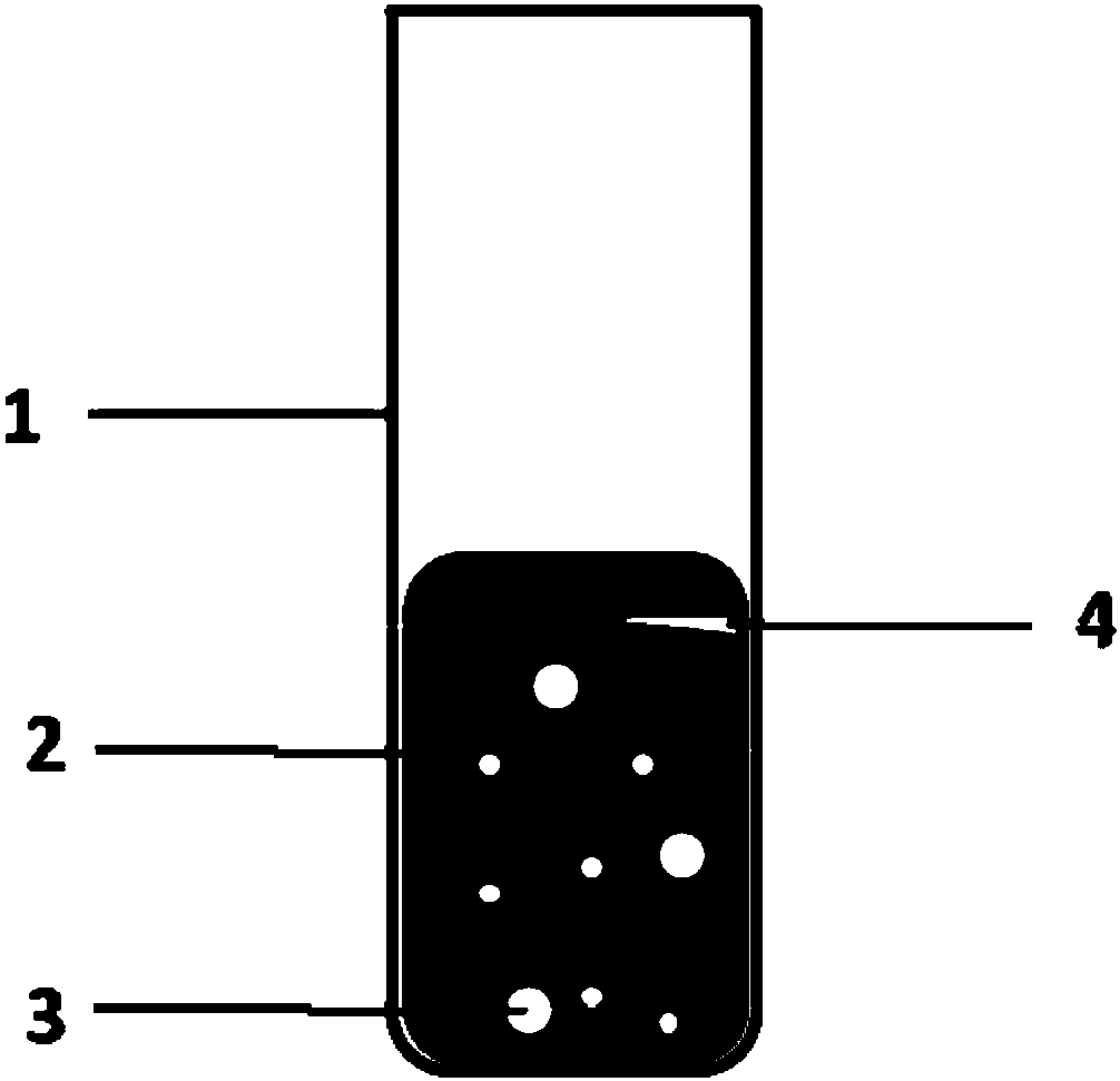 Expansibility characterization method of gel-state solid-liquid high-energy fuel filling explosive body