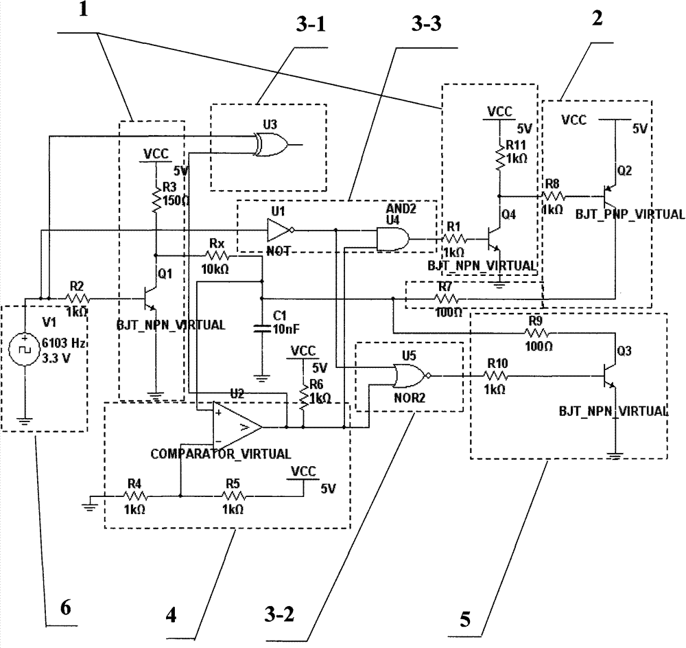 System and circuit for high-precision measuring of resistor and capacitor
