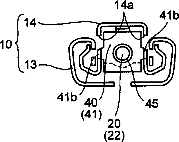 Power slide device for vehicle seat
