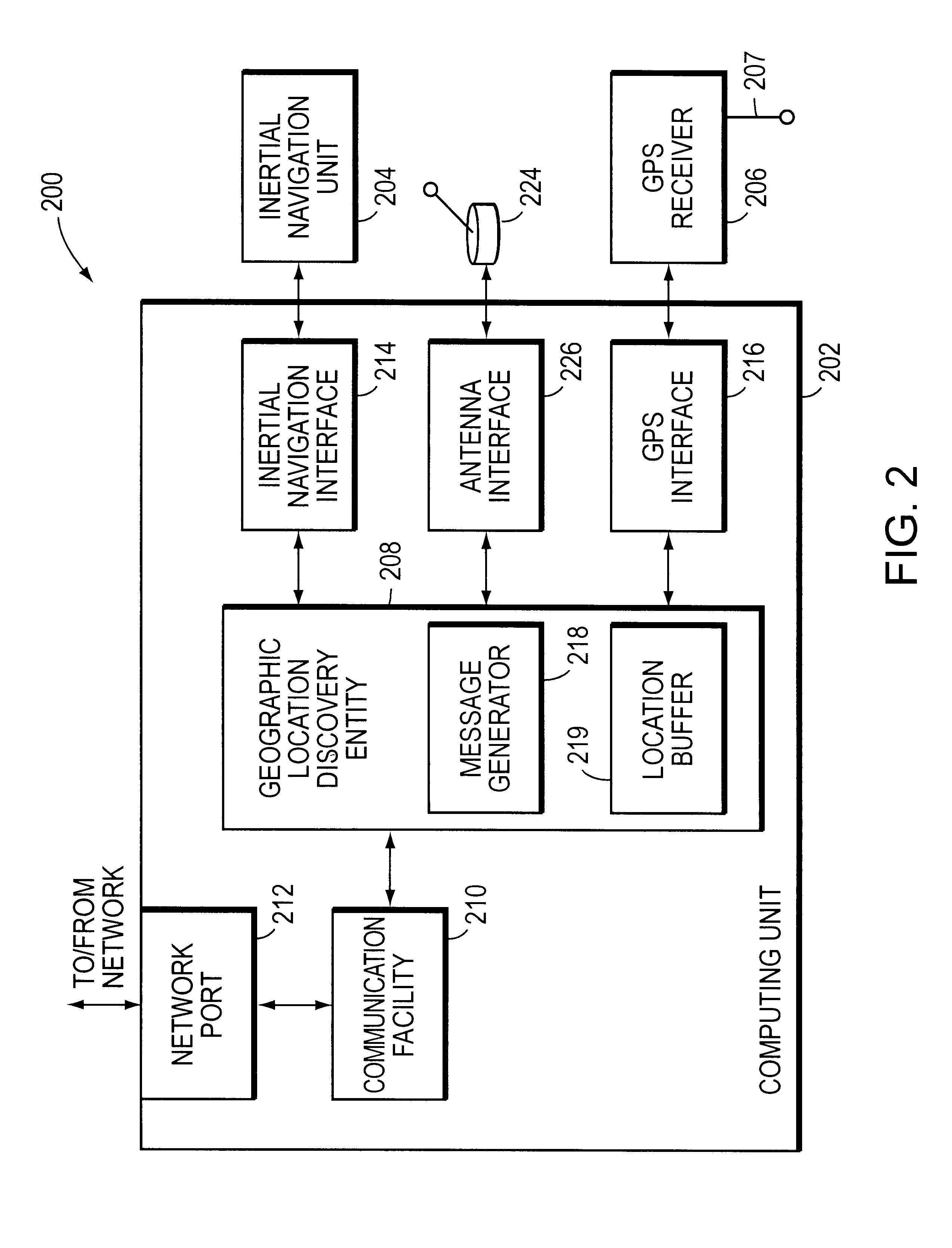 System for discovering and maintaining geographic location information in a computer network to enable emergency services
