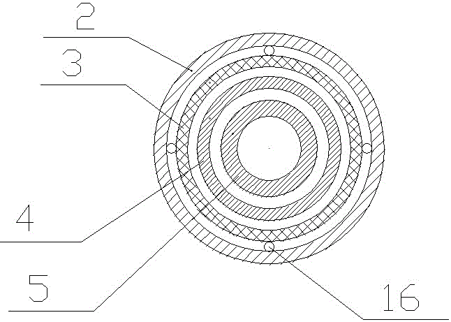 Tube-and-tube annular channel double-sided heat exchange large-flux microchannel fixed-bed reactor