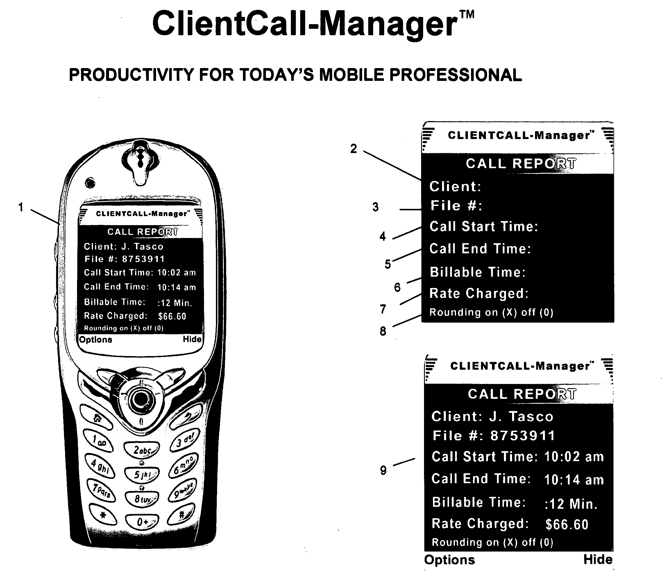 Method for monitoring billable and non-billable call time on a wireless communication device