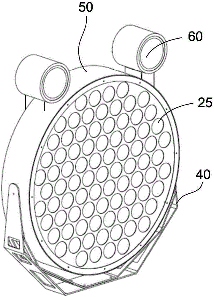 Acousto-optic bird repellent device