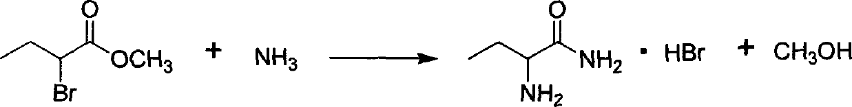 Method for preparing (S)-2-aminobutanamide hydrochloride