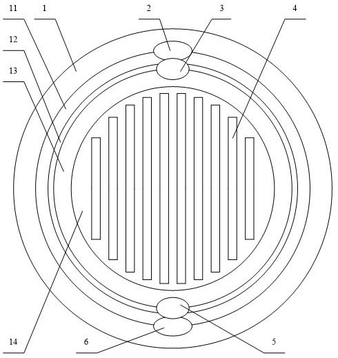 Electrolyzer flow field plate structure