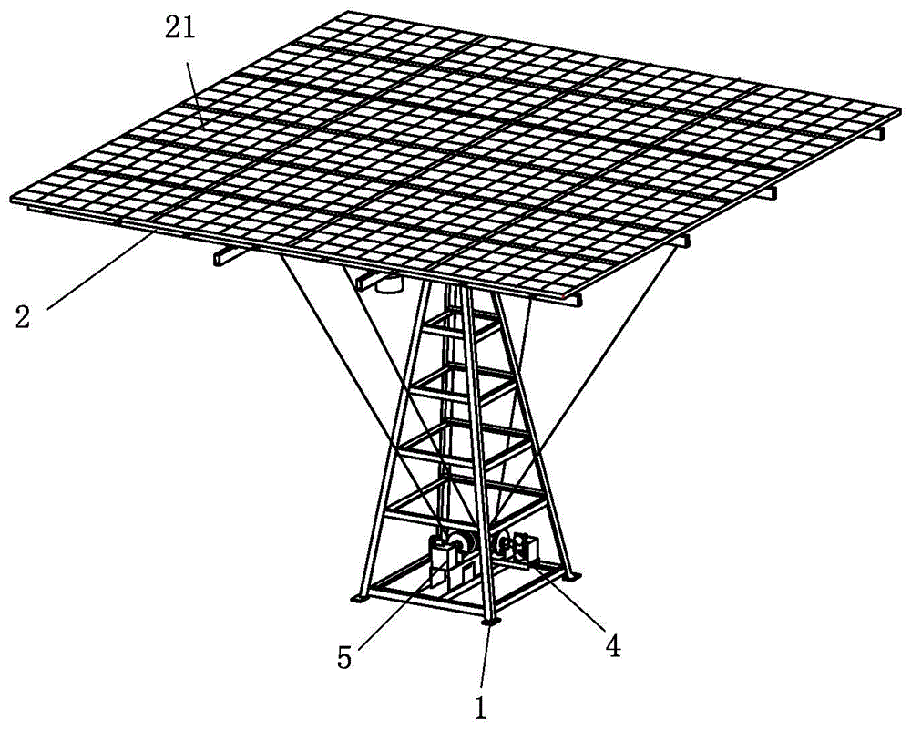 Sun-tracking photovoltaic power generation device