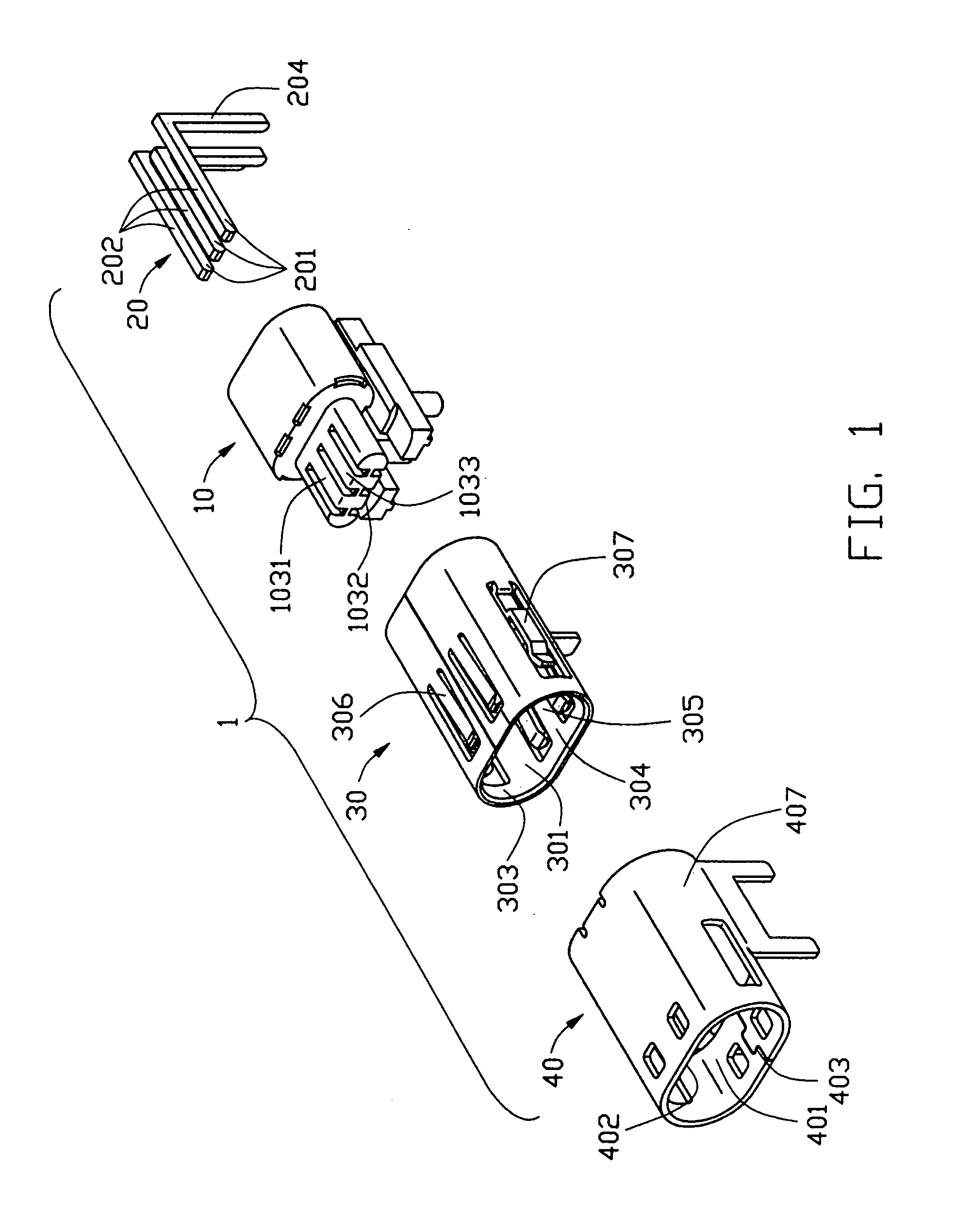 Power connector with improved contact structure