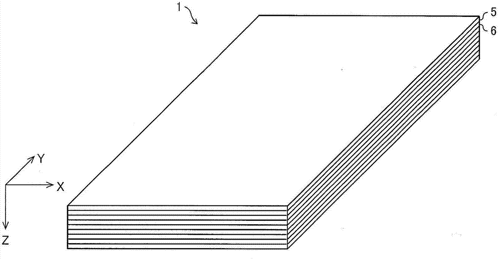 Graphite laminates, processes for producing graphite laminates, structural object for heat transport, and rod-shaped heat-transporting object