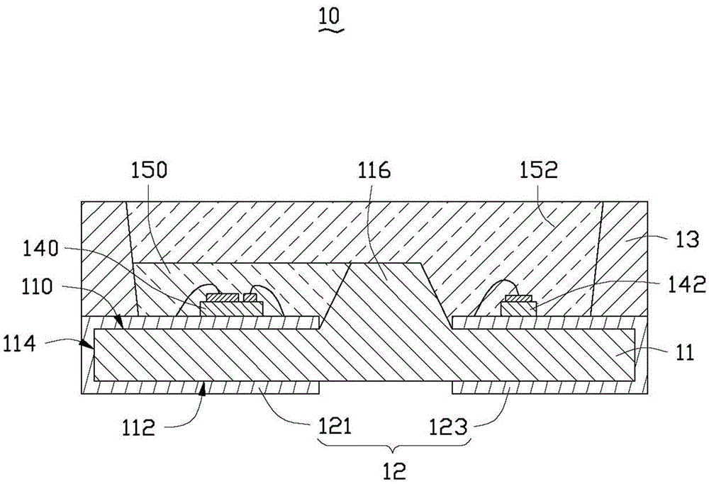 Light-emitting diode packaging structure