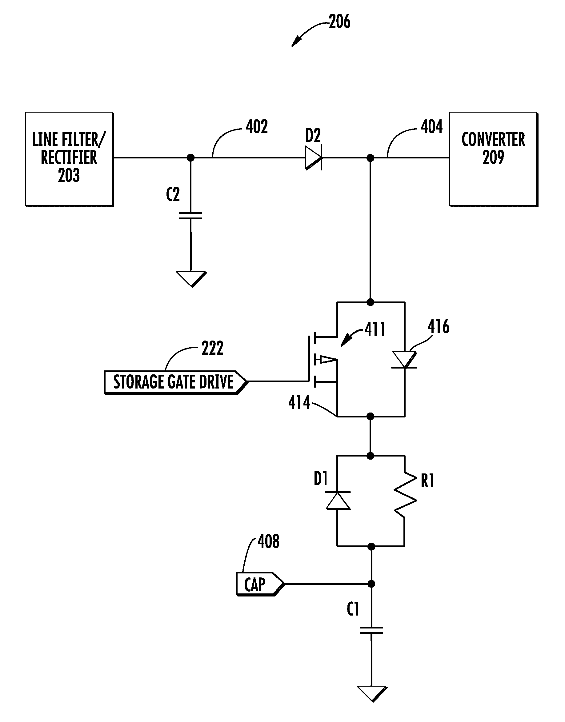 Valley-fill power factor correction circuit with active conduction angle control