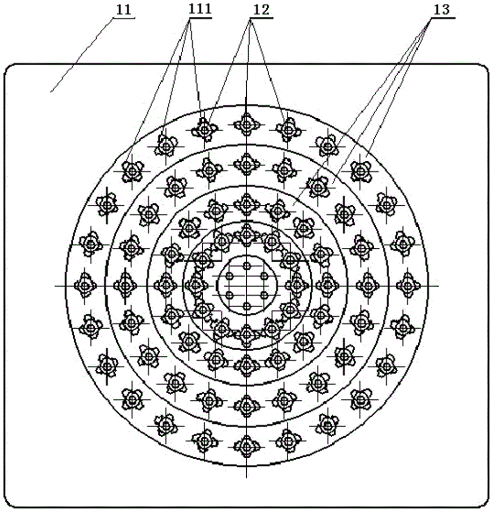 A detection device for focusing precision of dish solar concentrator