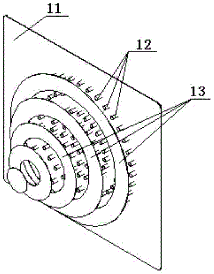 A detection device for focusing precision of dish solar concentrator