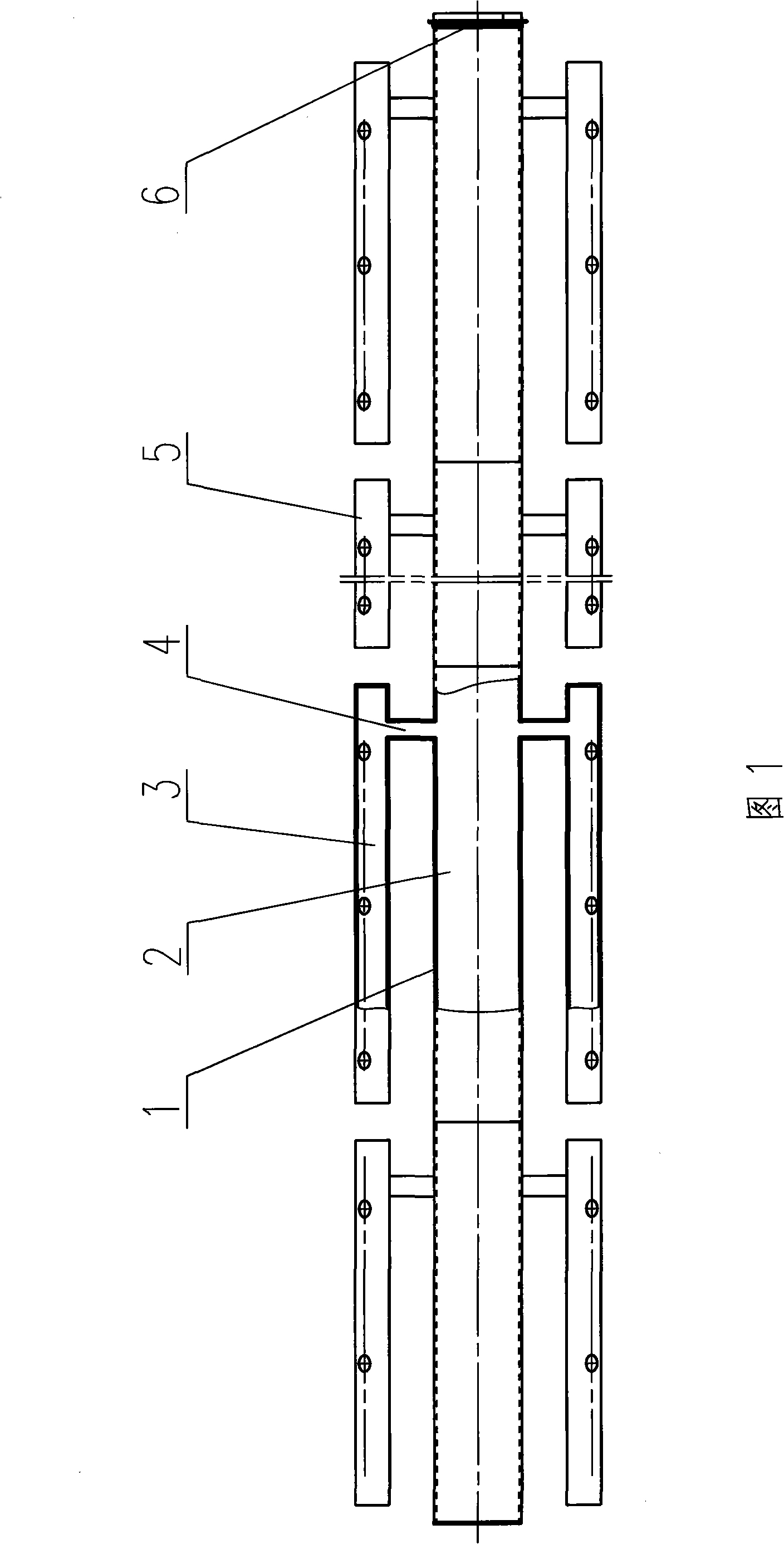 Compact spinning air-suction duct having branch wind pipe