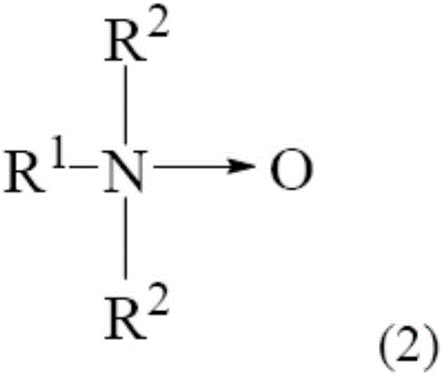 Liquid composition for removing titanium nitride, semiconductor-element cleaning method using same, and semiconductor-element manufacturing method