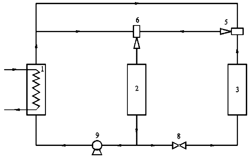 Two-stage ejection refrigeration cycle system with economizer