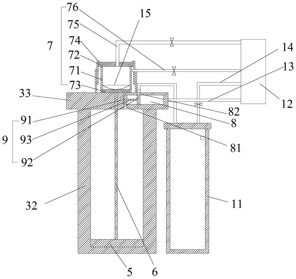 Blood treatment device for blood transfusion department for epidemic prevention work