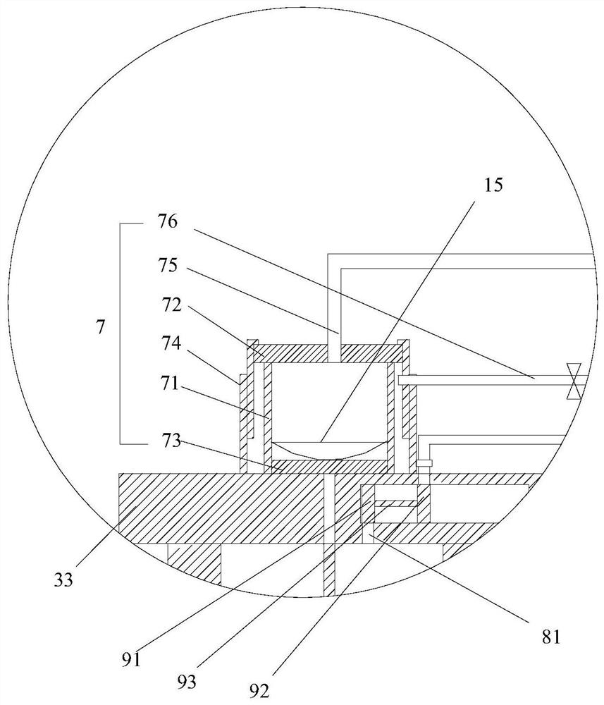 Blood treatment device for blood transfusion department for epidemic prevention work