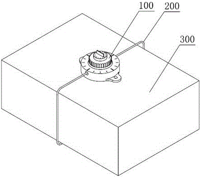 Binding packaging device