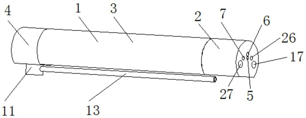 Inner hole dual-fuel supersonic flame spray gun and spray method