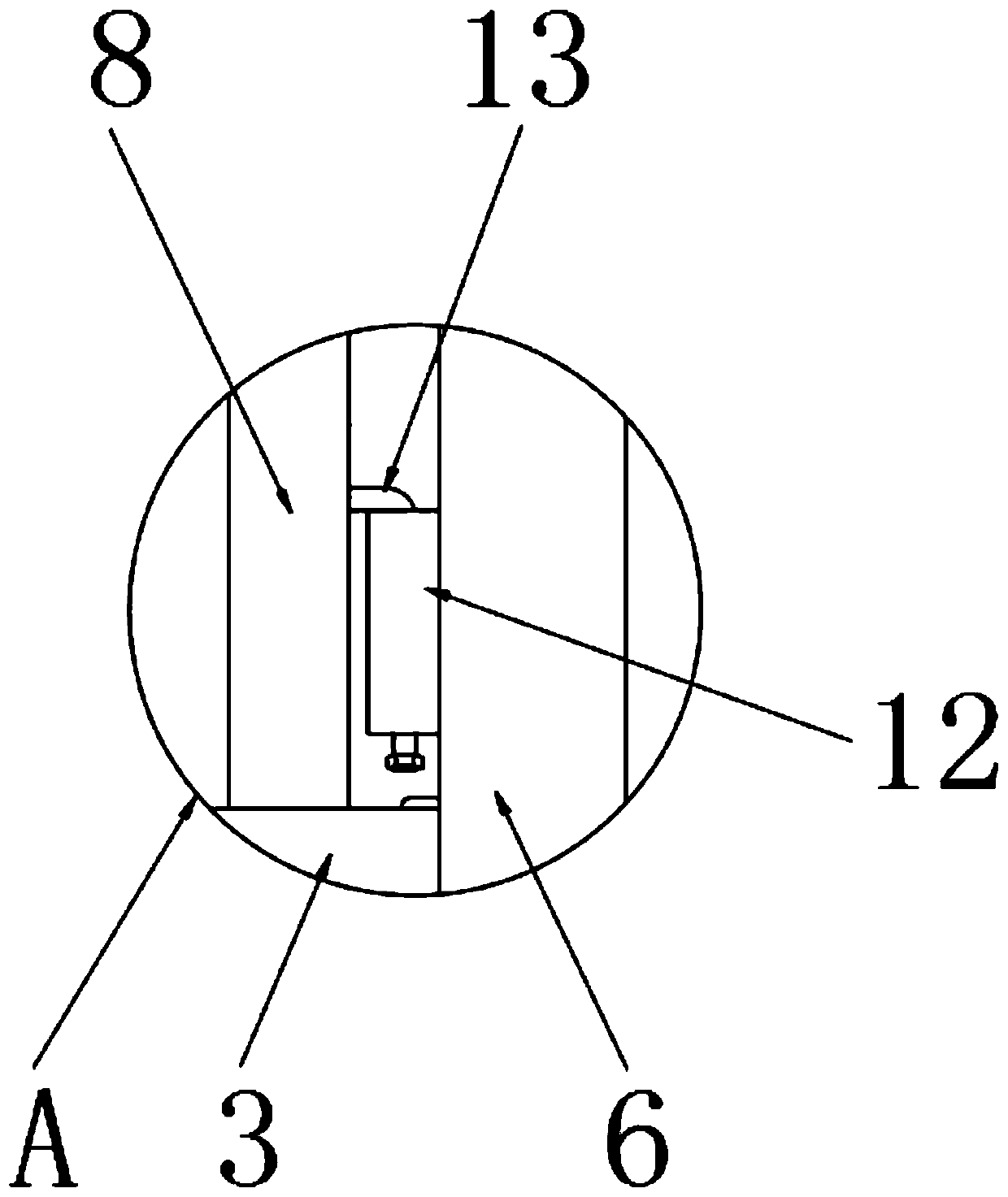 Electric eddy current dynamometer water ring cleaning trolley and an electric eddy current dynamometer water ring cleaning method