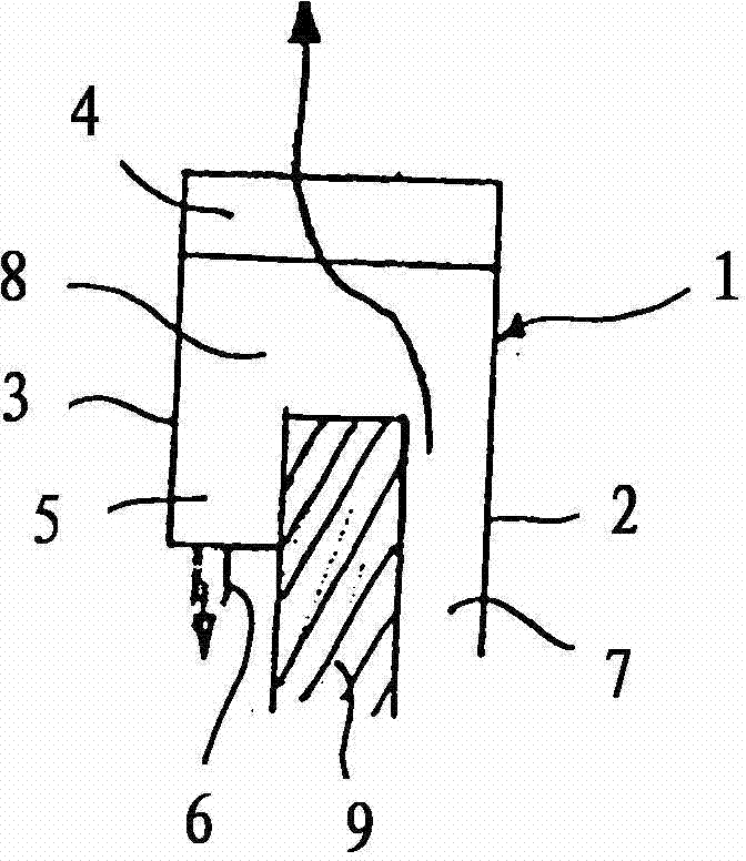 Pipe and condensate boundary film collection and drainage device for installation in said pipe