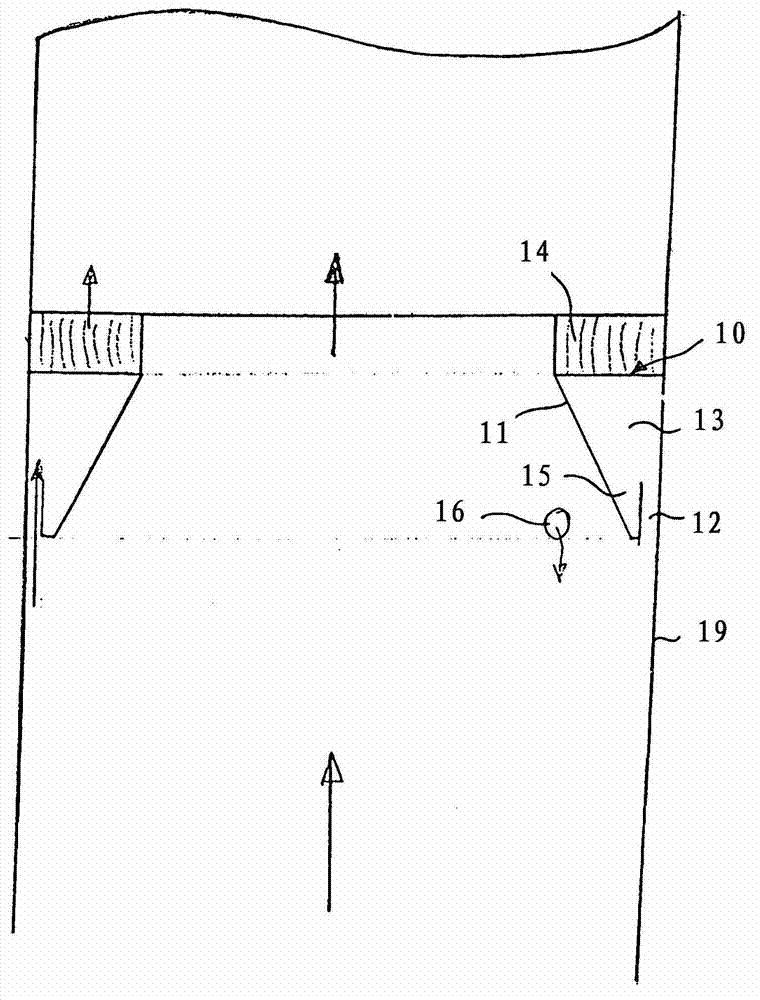 Pipe and condensate boundary film collection and drainage device for installation in said pipe