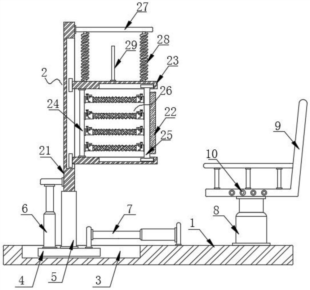 Lower limb exercise training device for sports