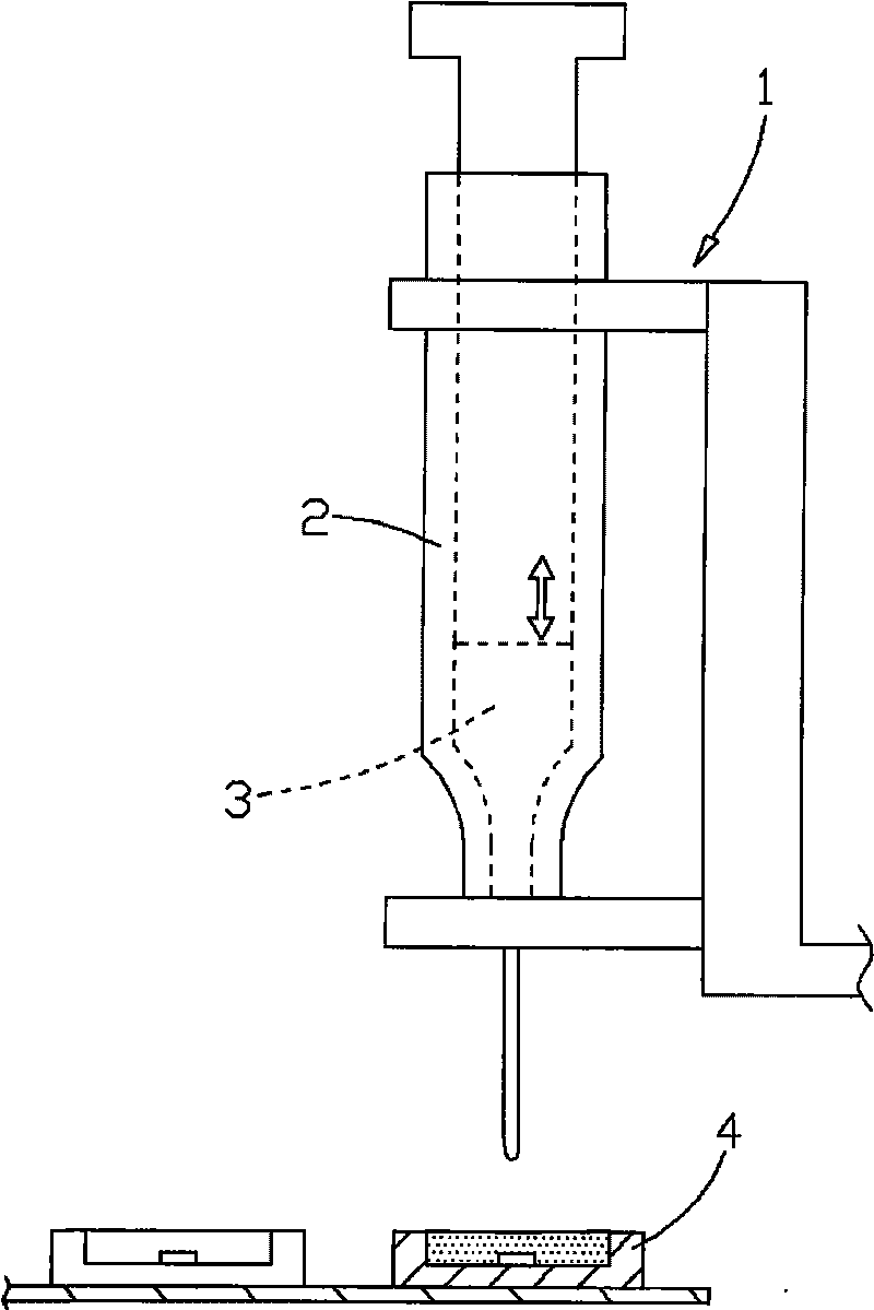 Temperature control method of glue dispenser