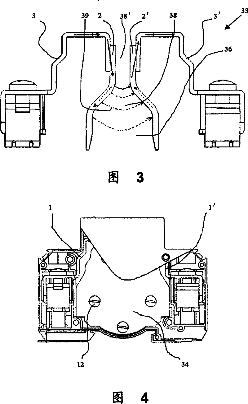 Multi spot spark triggering surge protector