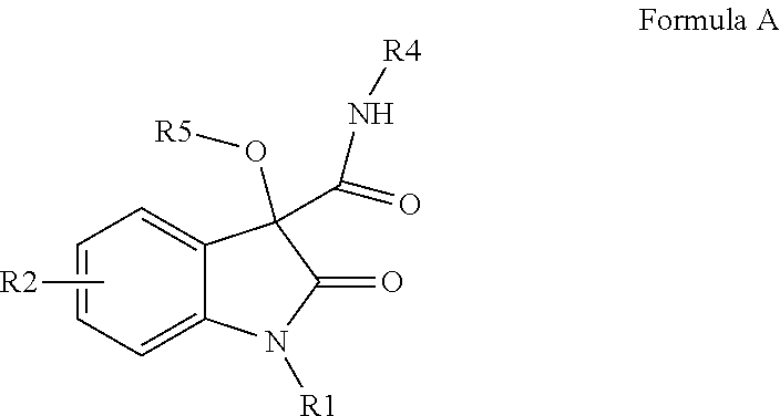 Oxindole compounds, solvent-free synthesis and use thereof