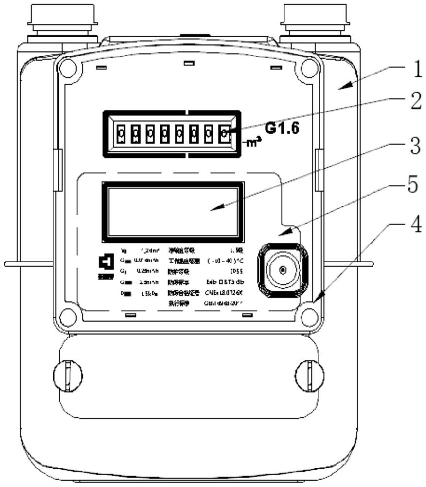 NB-IoT intelligent gas meter based on OpenCPU technology