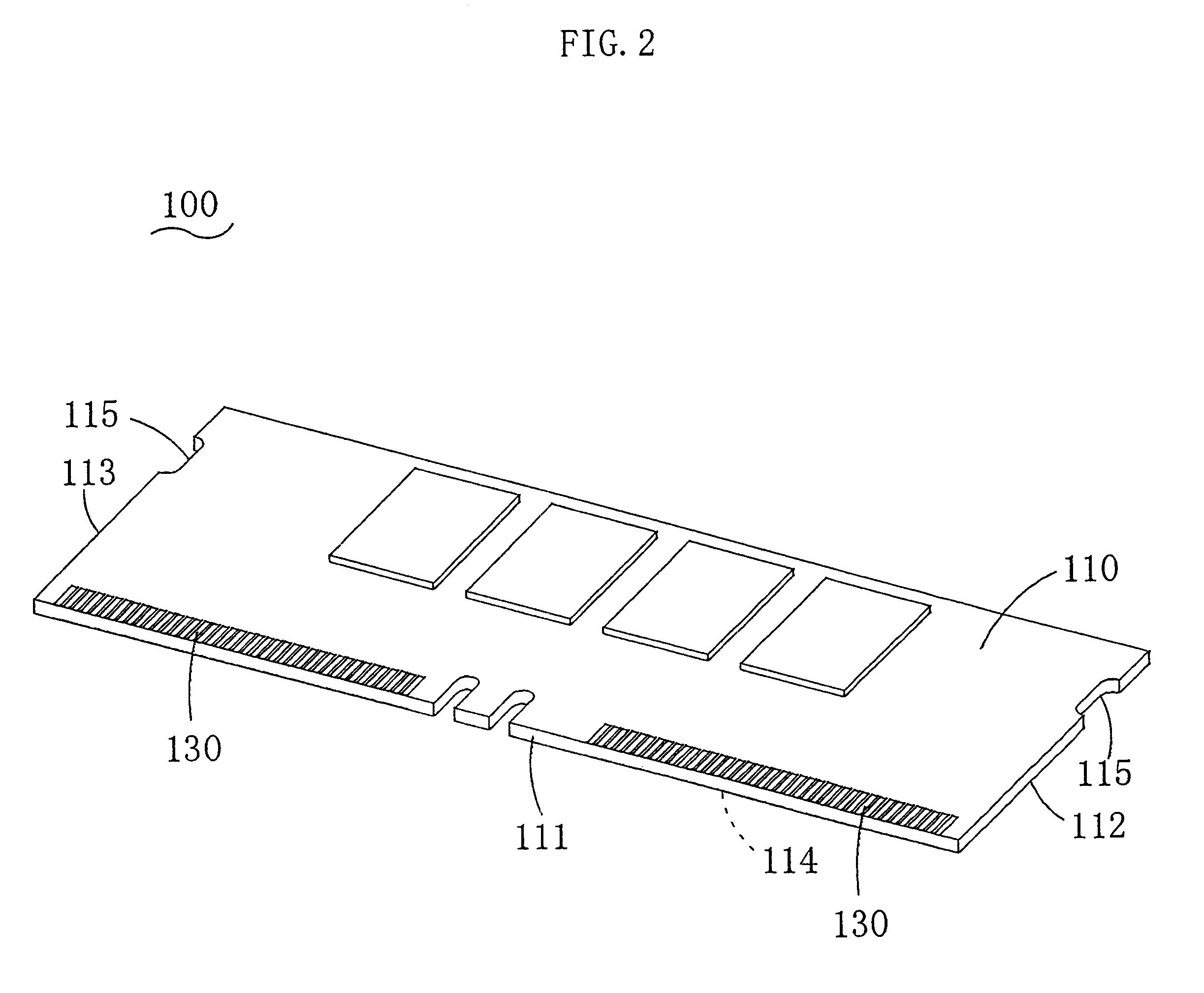 Cap and low insertion force connector for printed circuit board