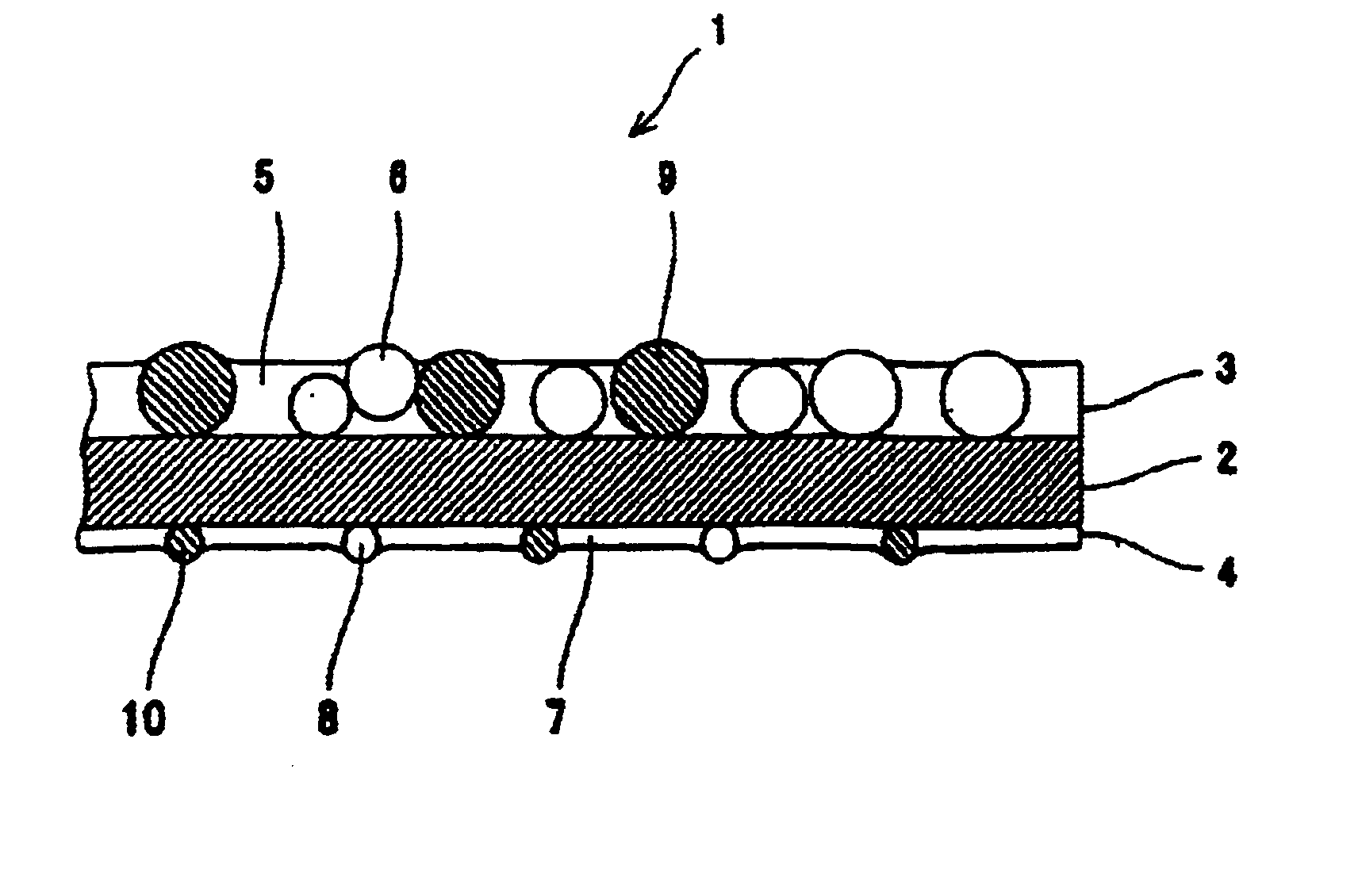 Light diffusion sheet and backlight unit using the same