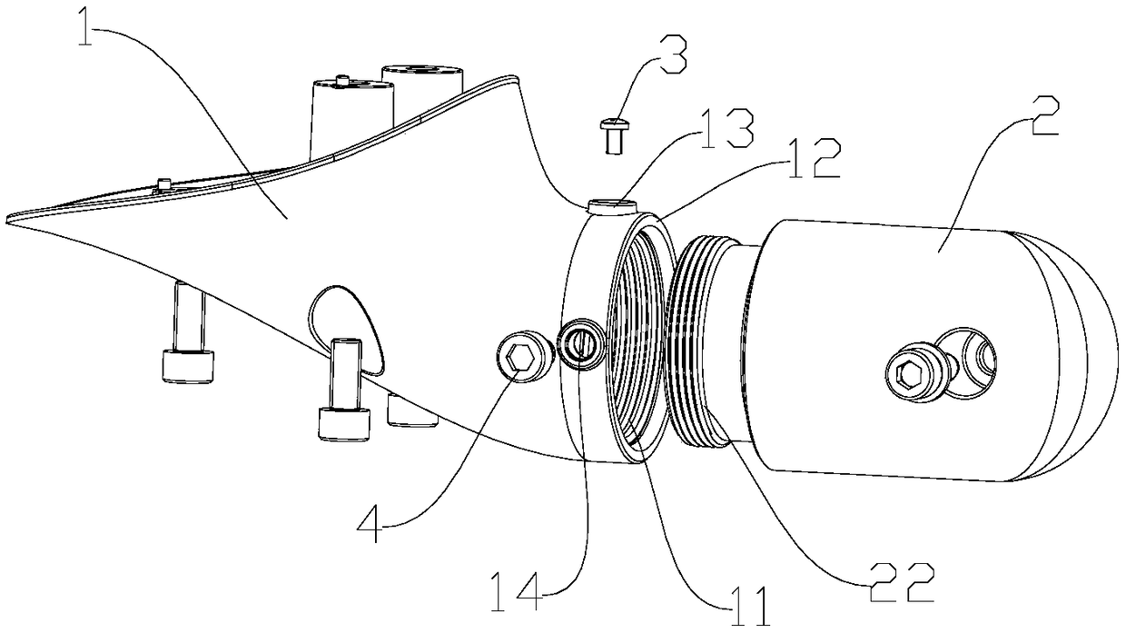 Rotating assembly and support