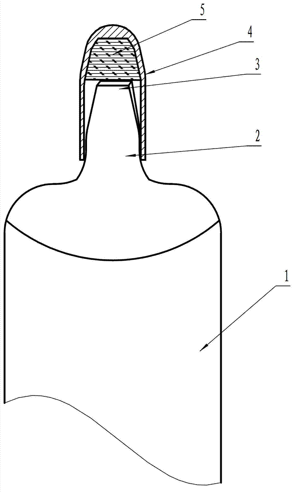 Correction liquid bottle