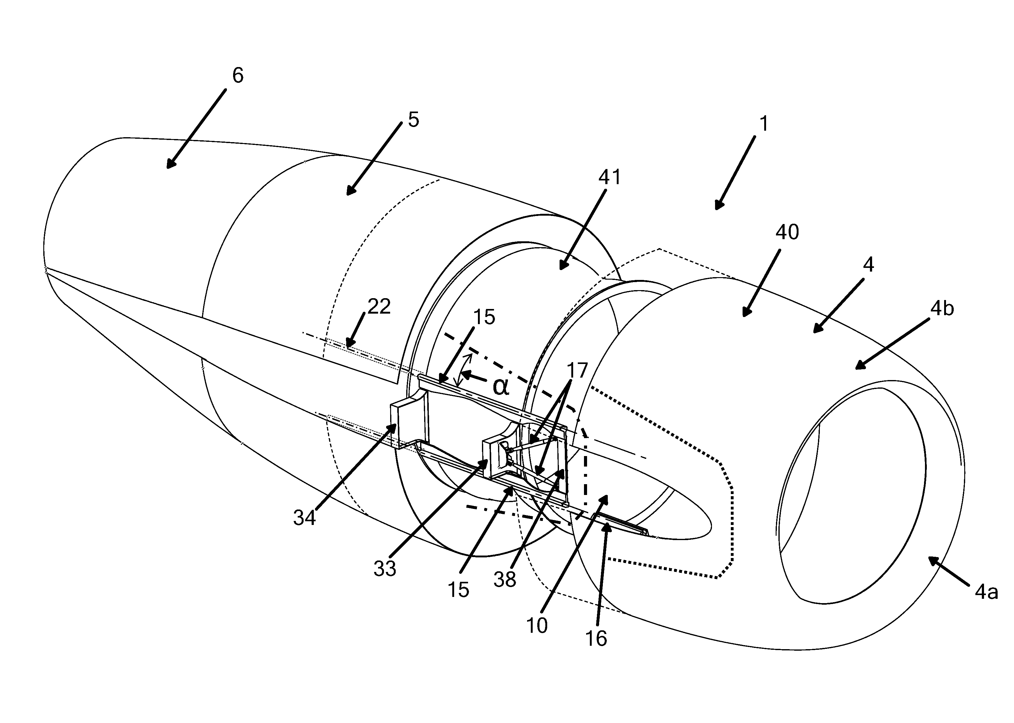 Turbojet engine nacelle with translatable upstream cowl