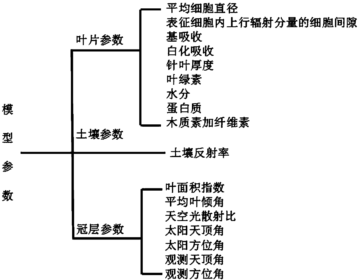 A Calculation Method of Canopy Reflectance of Coniferous Vegetation